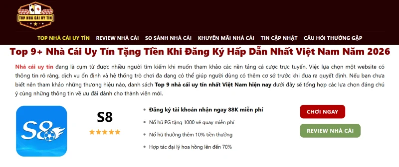 Khái niệm nhà cái uy tín cần được xem xét dựa trên nhiều tiêu chí khác nhau.
