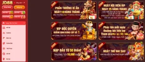 Khuyến mãi JD88 trải dài suốt tất cả các ngày trong tháng