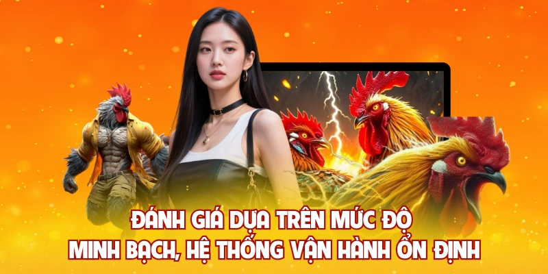 Đánh giá dựa trên mức độ minh bạch, hệ thống vận hành ổn định